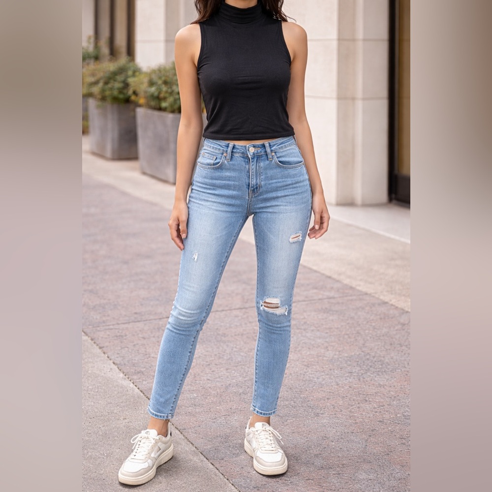 Joe's Jeans Light Blue‎ Skinny Jeans